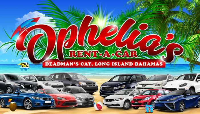 Bahamas car rentals Ophelias rentals